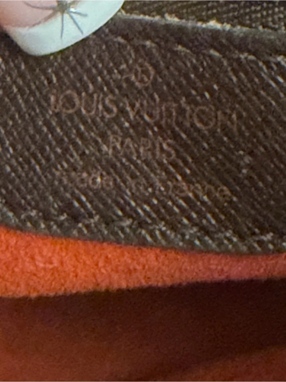 Louis Vuitton Brown Checkered Mini Bucket Tote with Gold Hardware
